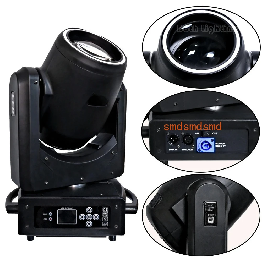 Both NEW PRODUCT 100W Beam Spot Battery Moving Heads Wireless DMX Beam Mover Light