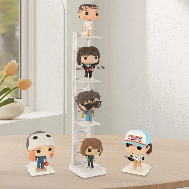 

Органайзер с полкой для дисплея, 3-х уровневая подставка для фигурок Funko Pop, 4-уровневая подставка для подносов Funko Pop Полки для декора