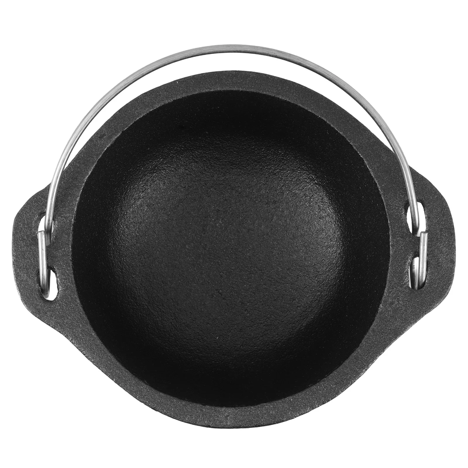 

Cast Iron Incense Pot Rustic Black Finish Burner For Aroma Holder Halloween Party Serving Bowl Trick Or