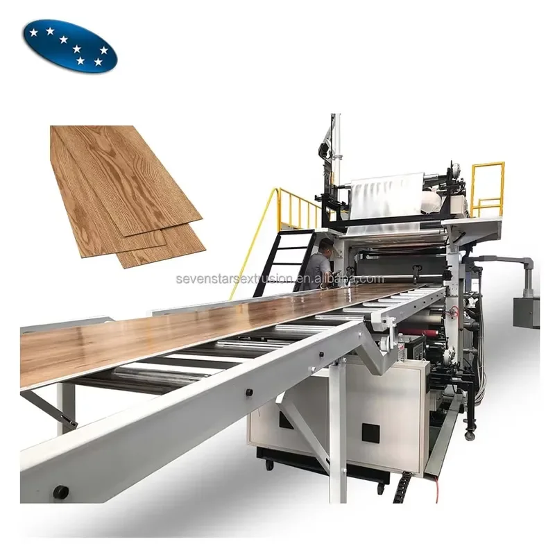 2026 CE Floor Production Line Spc Floor Making Machine Plastic Board Making Machinery Spc Vinyl Flooring Machine