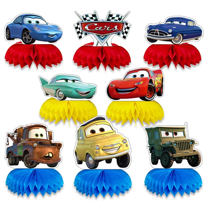 Disney Cars Birthday Decoration Lightning McQueen Party Tableware Set Cup Plate Balloons Baby Shower Kids Girls Event Supplies