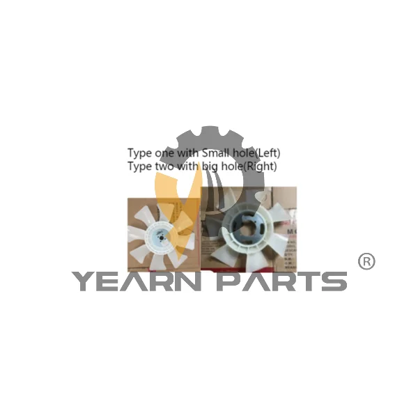 YearnParts ® Fan Cooling Blade YM129436-44740 YMR000543 for Komatsu Excavator 245 PC30R-8 PC35R-8 PC40-7 PC40MR-2 PC40R-7