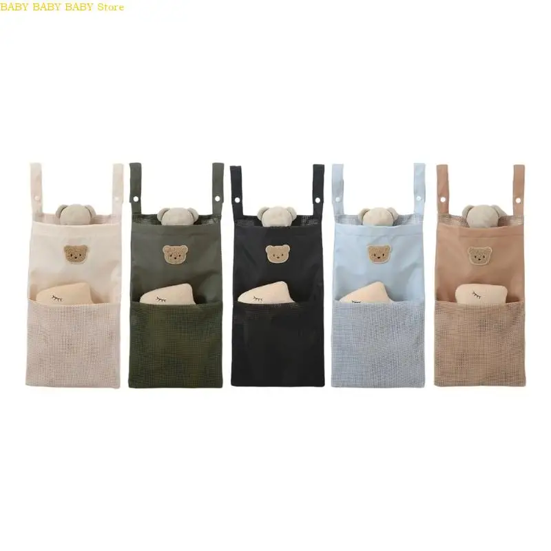 نظام تخزين سرير الأطفال Q81A، مقصورات جيدة التهوية، لا توجد أدوات تركيب، علبة بوليستر ناعمة قابلة للغسل لمستلزمات الرضع #1