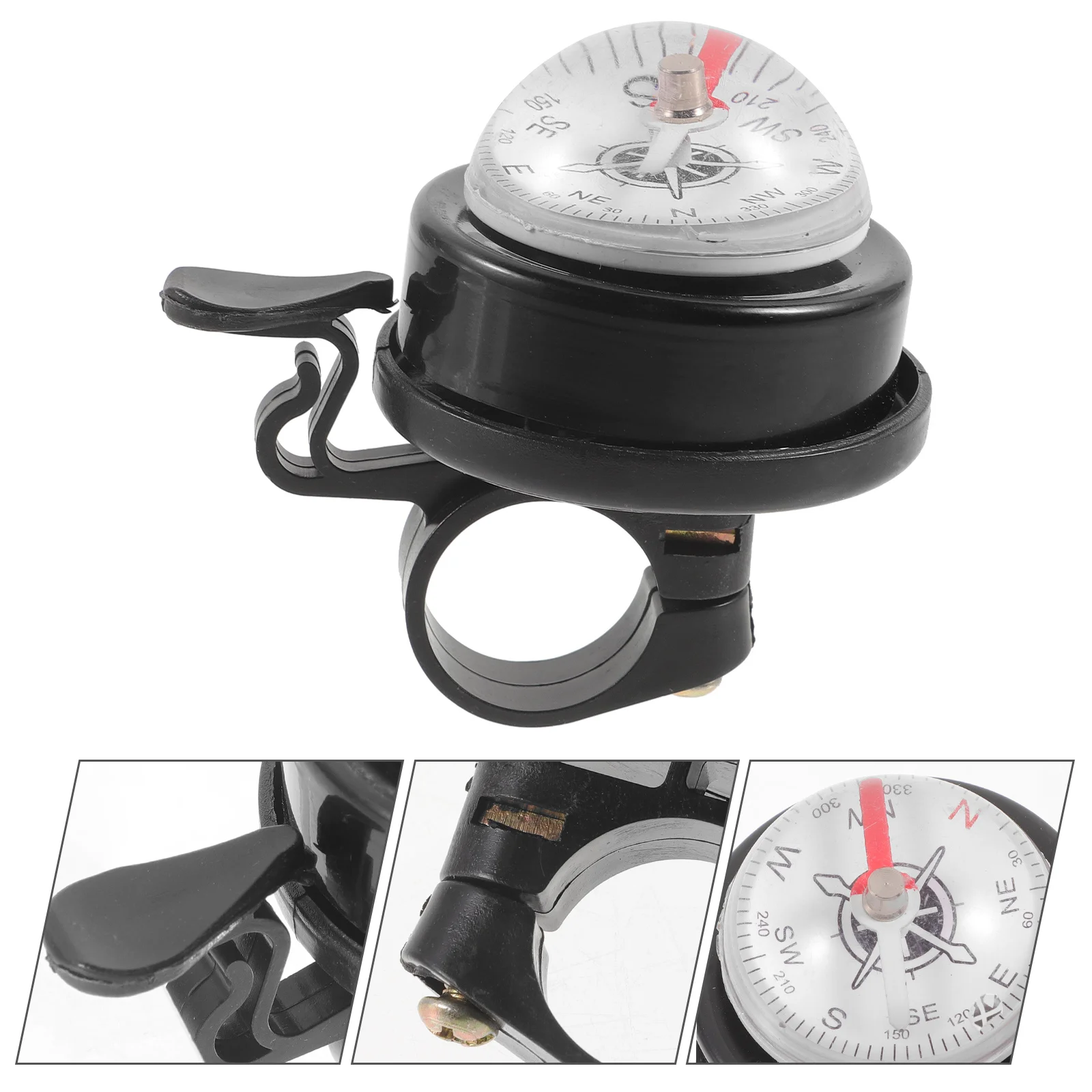

General Equipment for Road Bikes Cute Bell Girl Bicycle Compass PC Ebike Accessories Electronic Horn