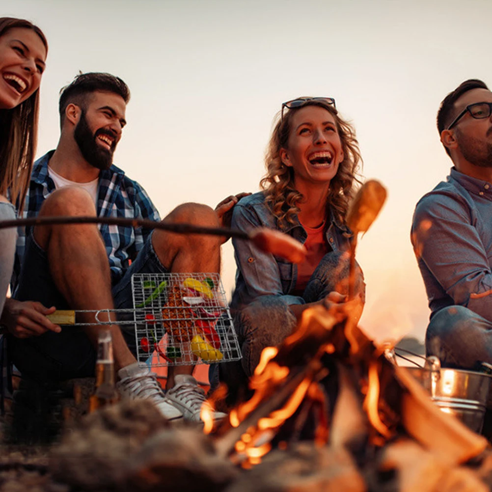 

1Pcs Bbq Grill Net Stainless Steel Barbecue Wire Mesh Durable Heat Resistant Portable Tool Bbq Grill Grilling Net