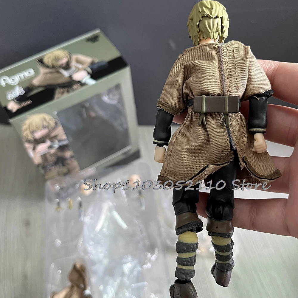 애니메이션 Figma 608 Thorfinn Vinland Saga 액션 피규어 모델 인형 동상 공동 이동식 영화 장난감 선물