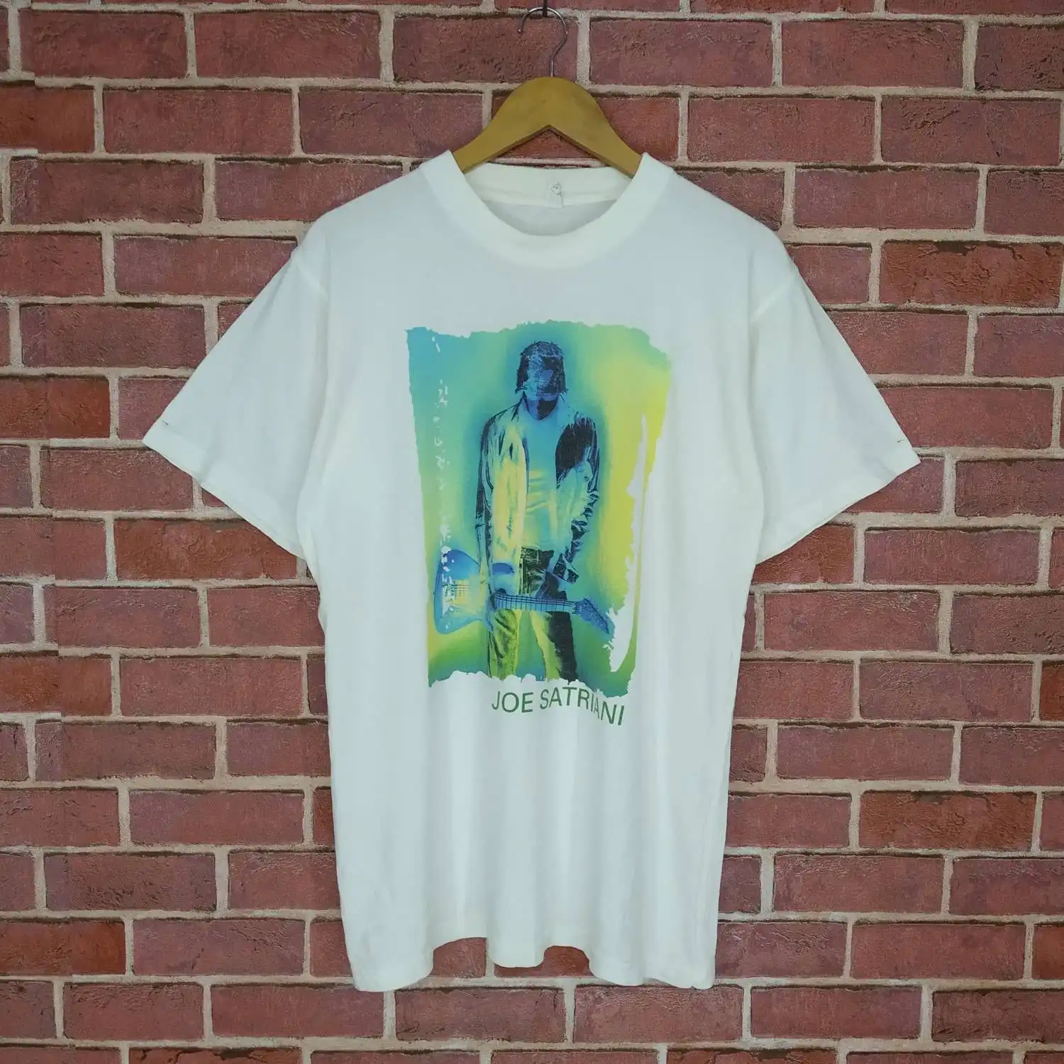 Camiseta Vintage Joe Satriani American Songwriter Rocker Tour concierto
