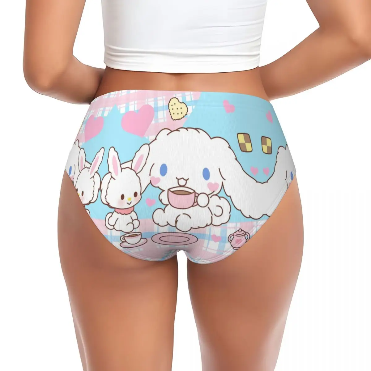 مخصص المرأة سينامورول أنيمي سراويل داخلية الإناث الراحة ملخصات شعبية الملابس الداخلية