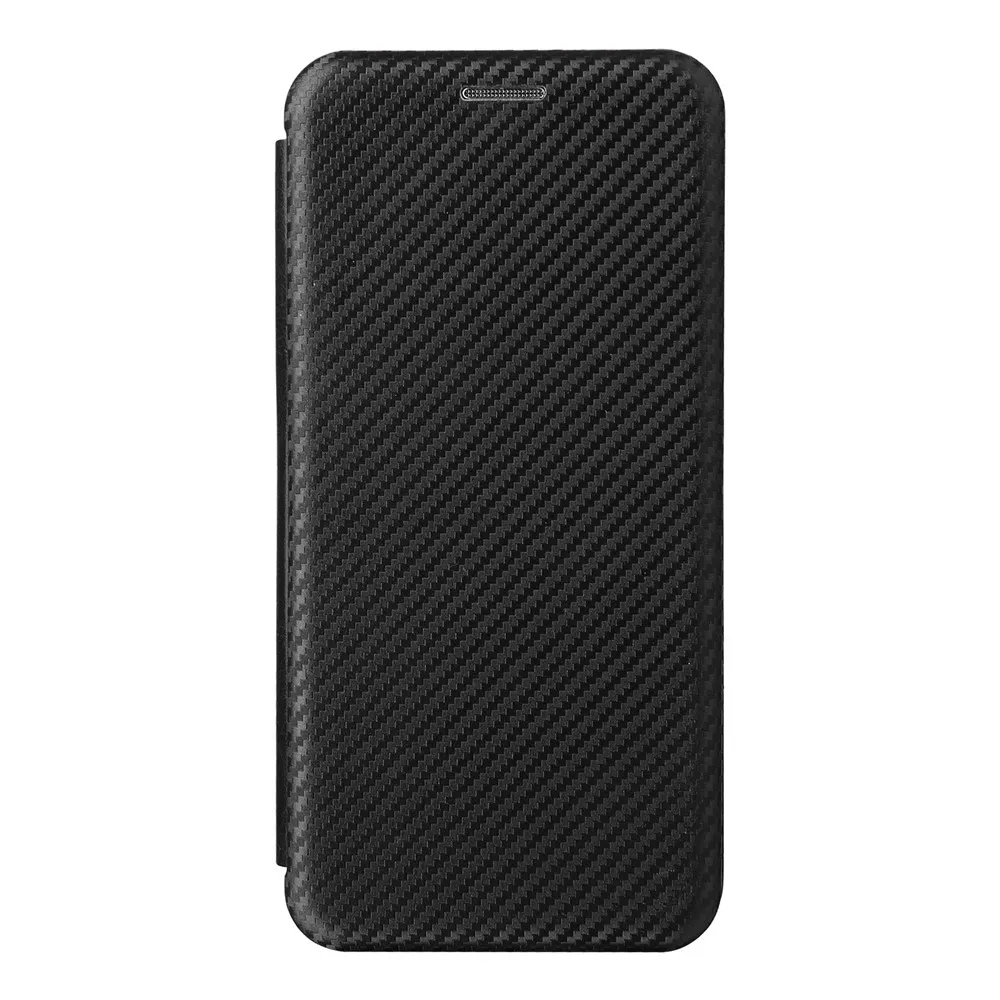 For Asus Zenfone 9 10 Case Luxury Flip Carbon Fiber Skin Magnetic Adsorption Case For Asus Zenfone9 Zenfone10 Phone Bags