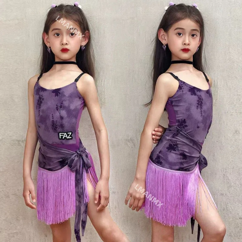 costume-de-danse-latine-costume-d'entrainement-avance-a-franges-pour-enfants-costume-de-performance-professionnel-pour-filles