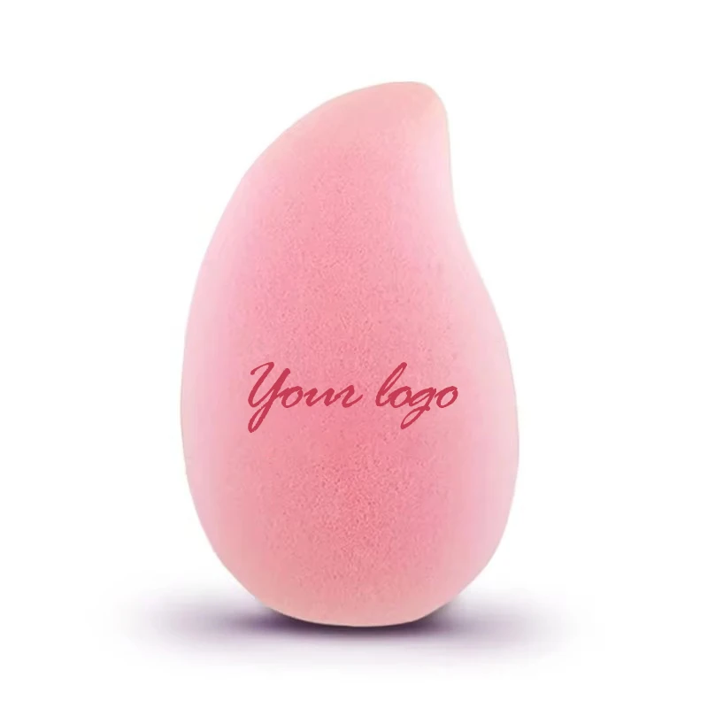 50pcs Custom Logo Latex-free Pink Mango Beauty Cosmetics Sponge Color Graient Fruit Peach Blender Avocado Makeup Blender Sponge