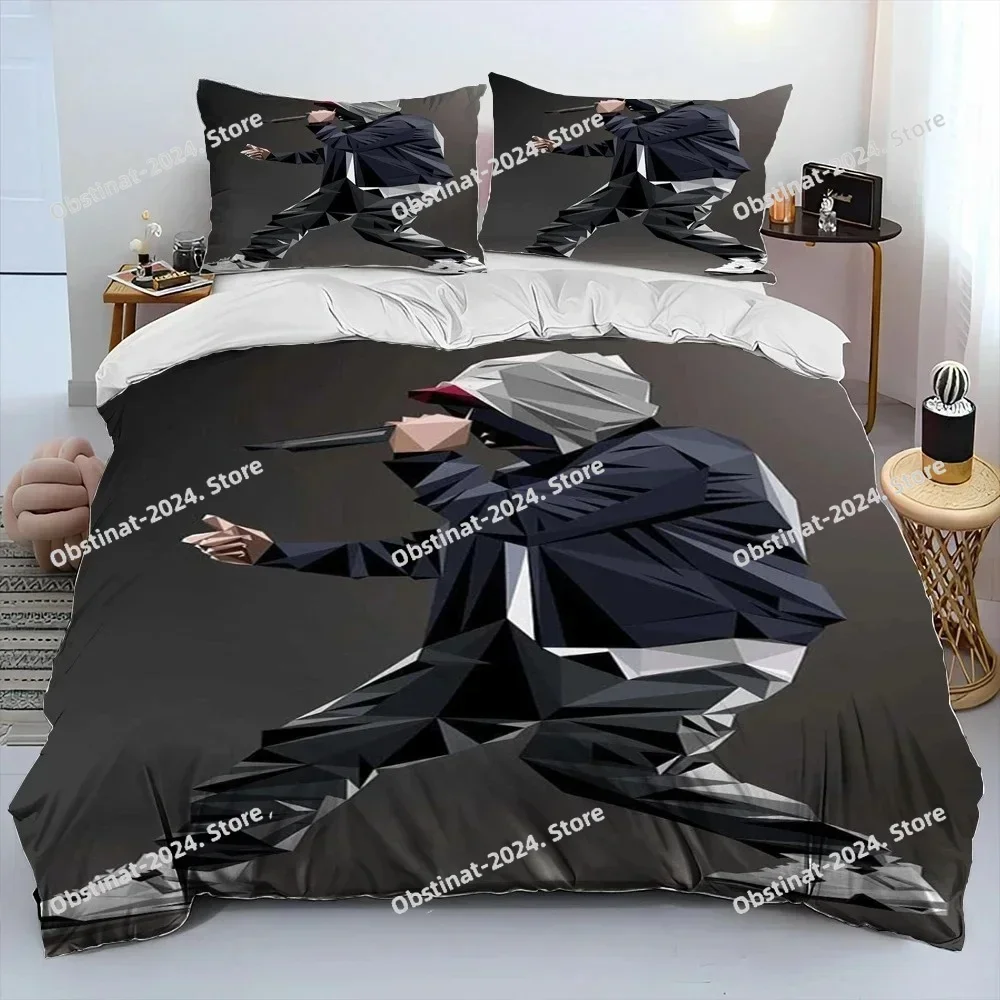 Hip Hop Art Rapper Legend Star Bedding Set Printed single Comforter Quilt Duvet Cover Pillow Case 3 Pieces Sets Kids Adult Size