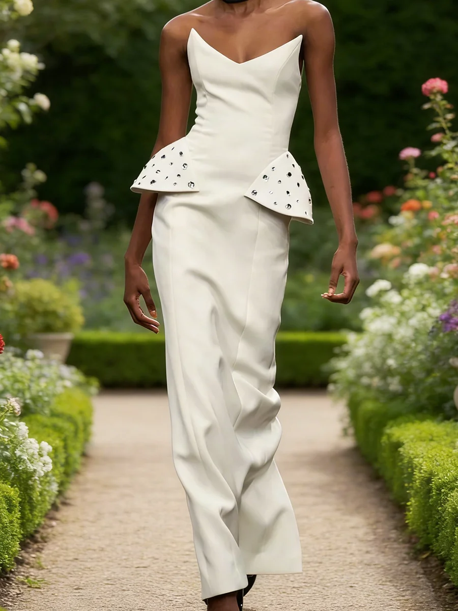 

Современные вечерние платья с V-образным вырезом, без рукавов, с бисером, прямого кроя, для торжественных мероприятий, дней рождения, выпускных вечеров, на заказ