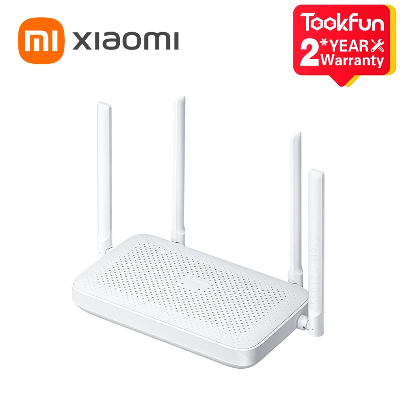 Global Version Xiaomi Router AX1500 Gigabit Ethernet Ports 2.4 / 5GHz Wi-Fi 6 Mesh Networking IPTV OFDMA Efficient Transmission