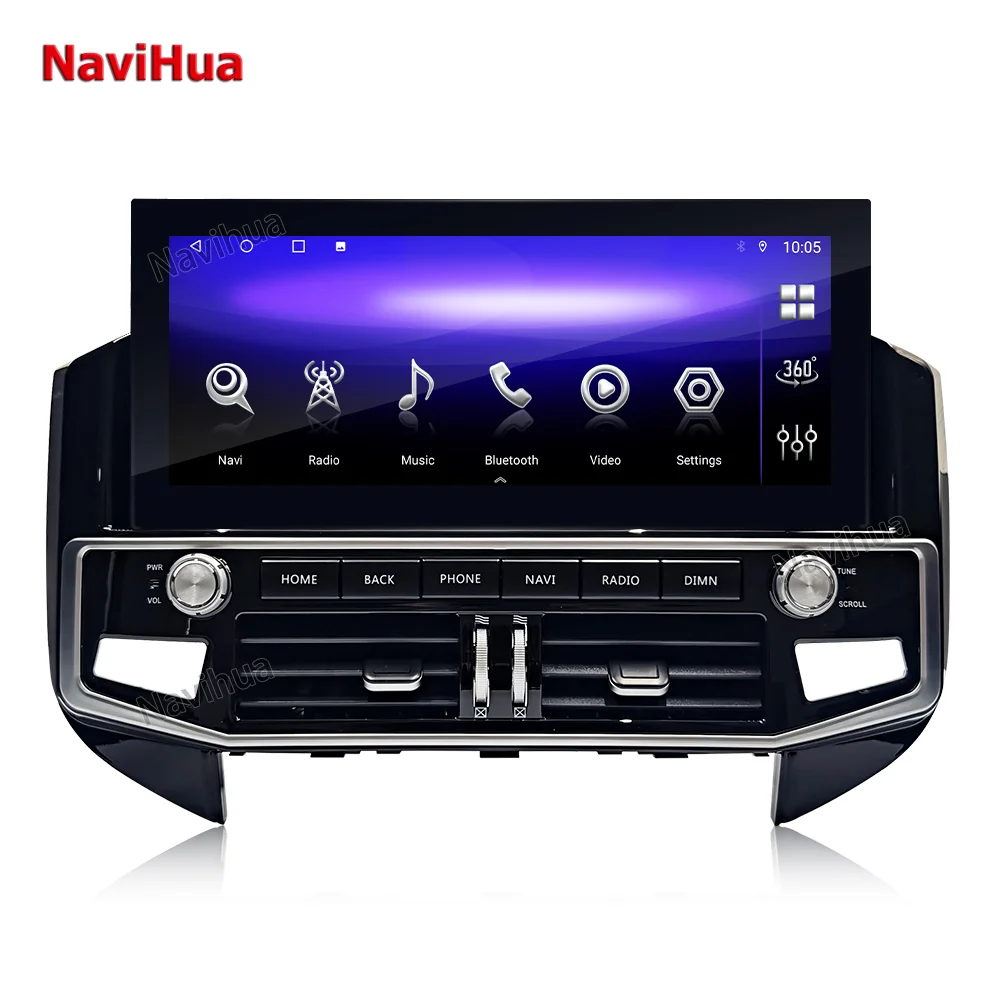 

Navihua 12.3" HD Screen Android13 Car Radio Multimedia Video Player For Mitsubishi Pajero 2008-2020 GPS Navigation Head Unit