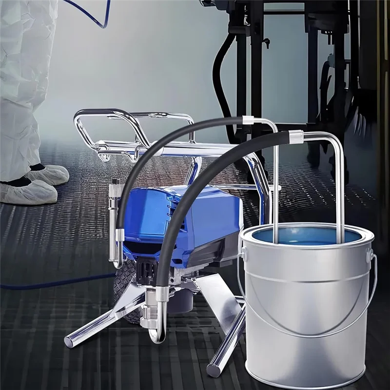 Conjuntos de mangueira de sucção e linha de refluxo de aço inoxidável A76X-Hromee, pulverizador de tinta mal ventilado-acessórios para 390 395 490 495 595 695