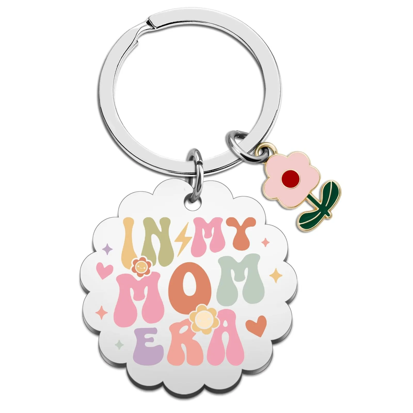 New Grandma Keychain, First Time Grandma Mom Gift for Best Grandmas, Mother's Day Birthday Thanksgiving Present