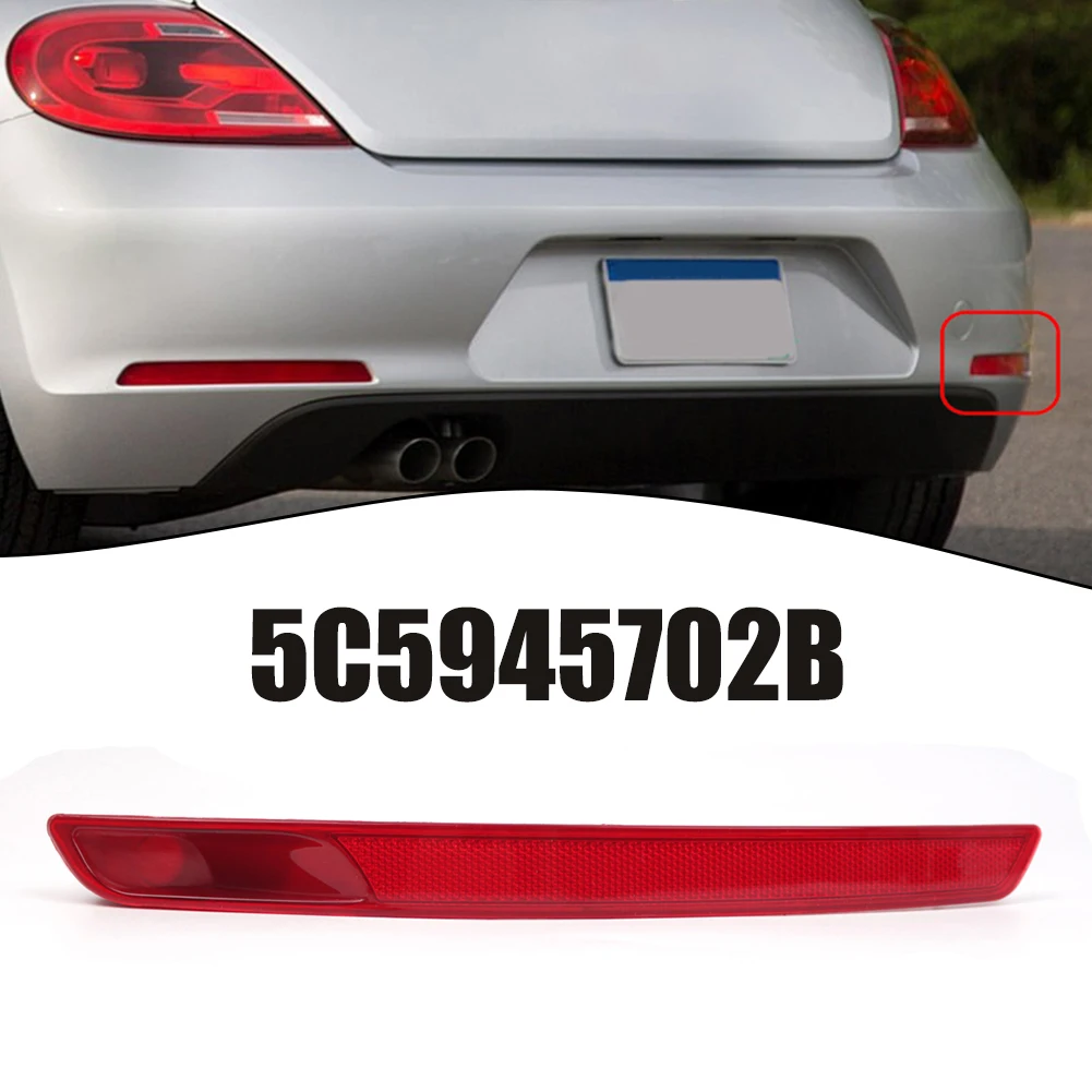 

Задний рефлектор для 5C 2012-2015 5C5945702D, 1 шт., красный бампер, отражатель, лампа без лампы, автомобильные аксессуары
