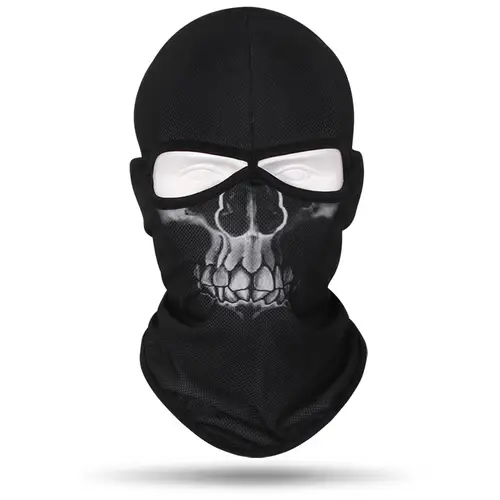 Ski Mask 2 Hole Windproof Balaclava Skull Full Face Mask Men Women Head Neck Warmer Face Cover Motorcycle Cycling Biker Hood Cap - Image 35