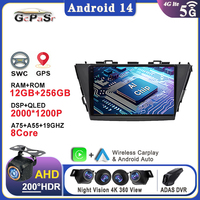 Android Car 14 Dvd For Toyota Prius V Plus Alpha 2012-2017 Multimedia Player High-performance CPU Screen Stereo Head Unit CPU