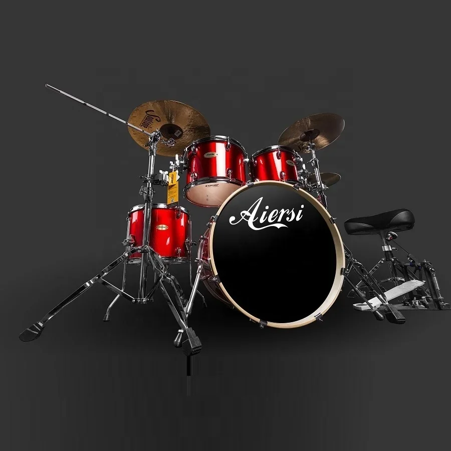 Wholesale price OEM Aiersi brand percussion kits musical instrument cheap price professional drum set