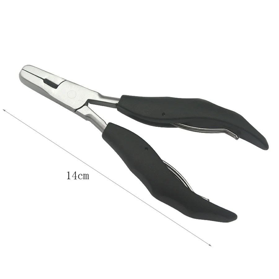 1 PC/Lot 5.5 inch Black U Type Hair Extension Plier for Making Pre-bonded Hair Extension