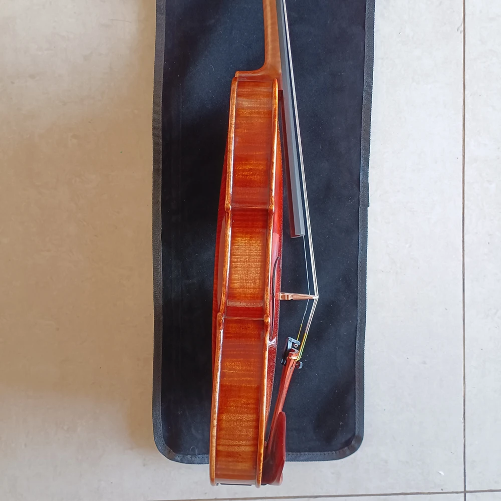 high-end Professional violinist Violin 4/4 50 year Italian spruce bohemia maple Stradivarius 1715 vionlin musical instrument