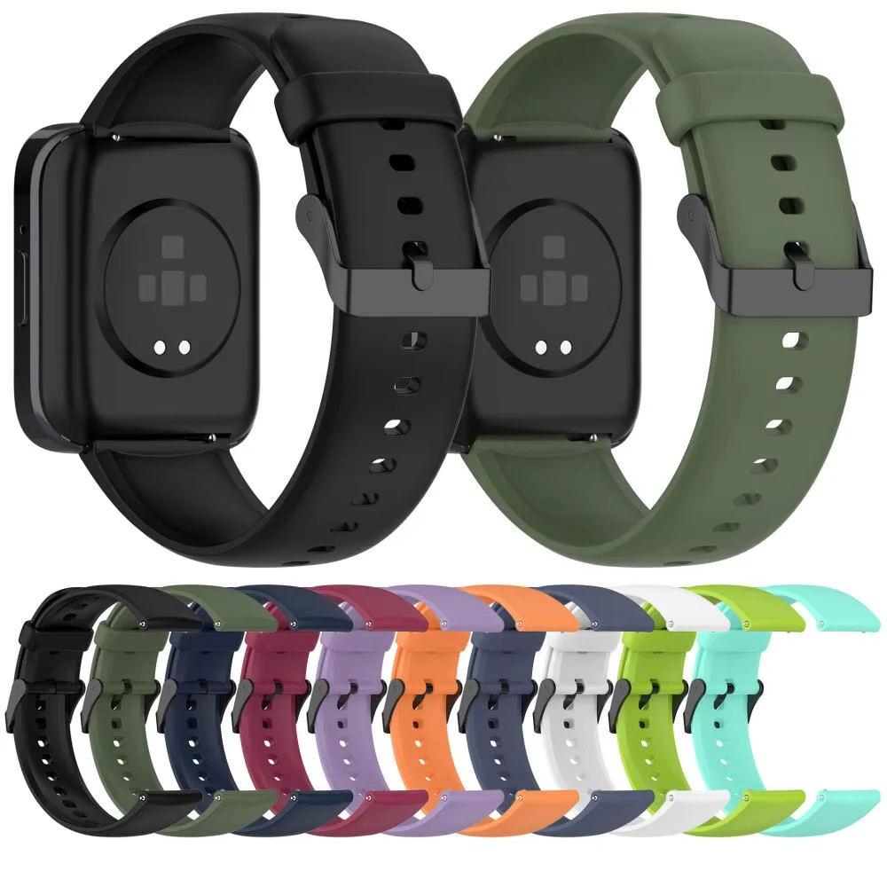 Bracelet en silicone original de 22mm, adapté à la montre connectée SKG V9 Pro, Amazfit Bip5 Unity, accessoires de sport