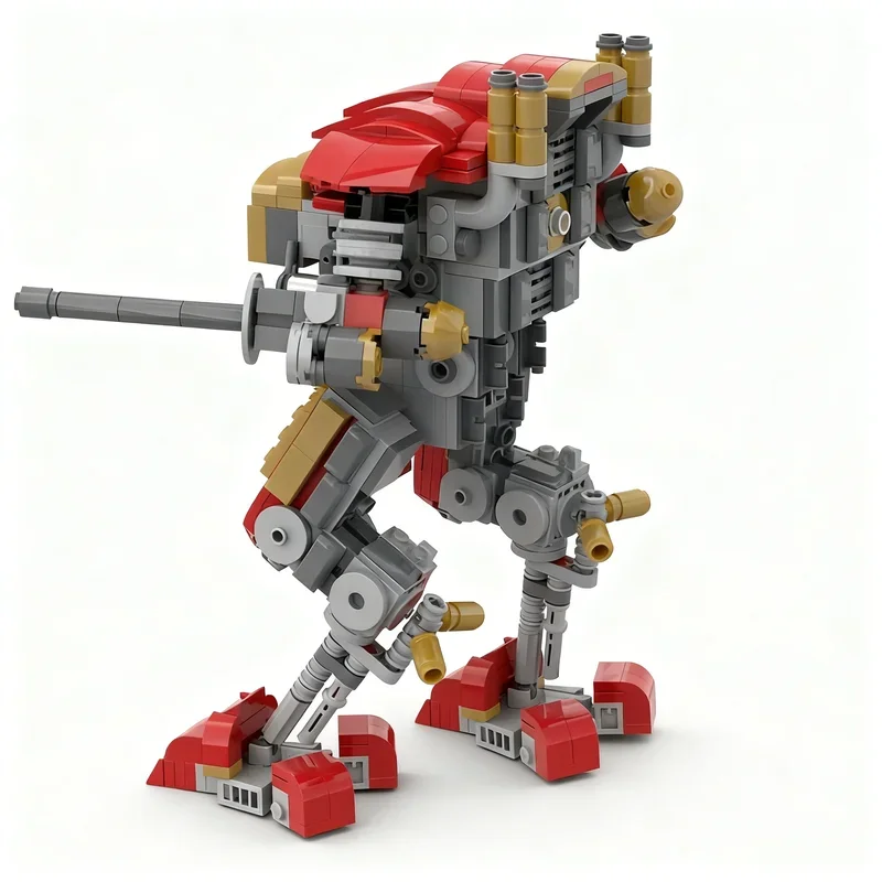 593PCS MOC Space Battle Galactic Empire Knights Knight Armigers Adeptus Mechanicus Model Building Blocks DIY Assembly Gift Home