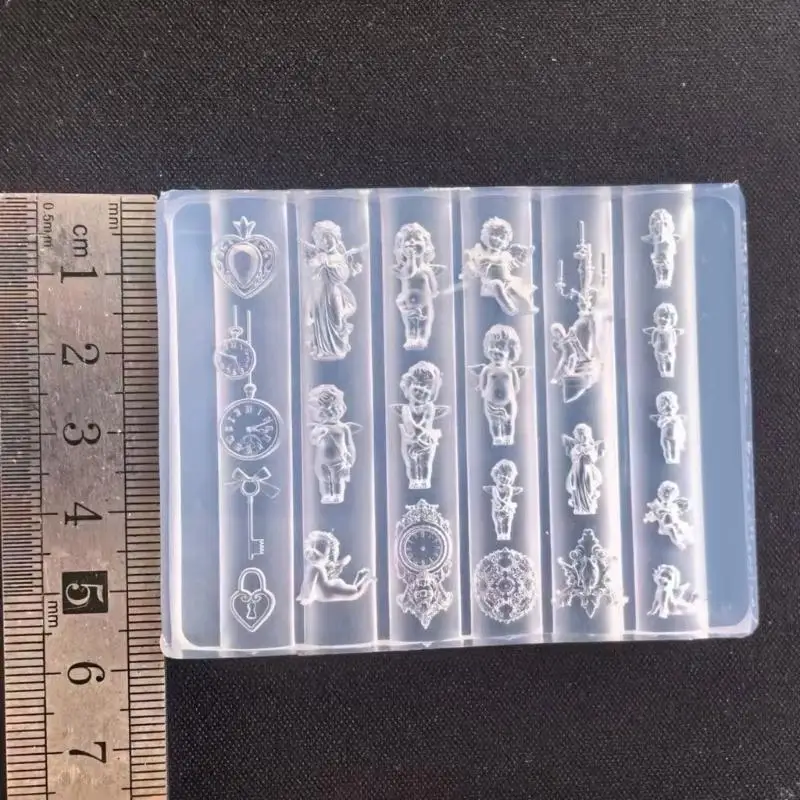 A52E Silicone 3D Embellishment Mold Delicate Small Accessory Crafting Mold
