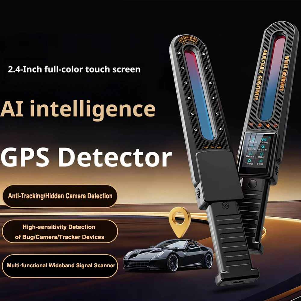 

F999 Signal Detector Anti-Tracking/Eavesdropping Anti-Spy Gadgets AI RF/Magnetic/Infrared Scan,Hidden Camera GPS Tracker Finder