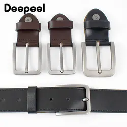 1Pc Deepeel 34/39mm Men's Alloy Belt Head Waistband Buckels DIY Handmade Replacement Pin Buckle Belts Leather Craft Accessories