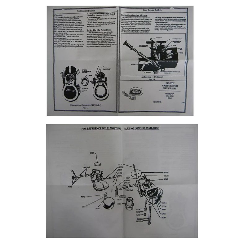 28-24913-1 المكربن طقم تصليح رئيسي نموذج أ لفورد 1926 1927 1928 1929 1930 1931-1932 المكربن إعادة بناء عدة
