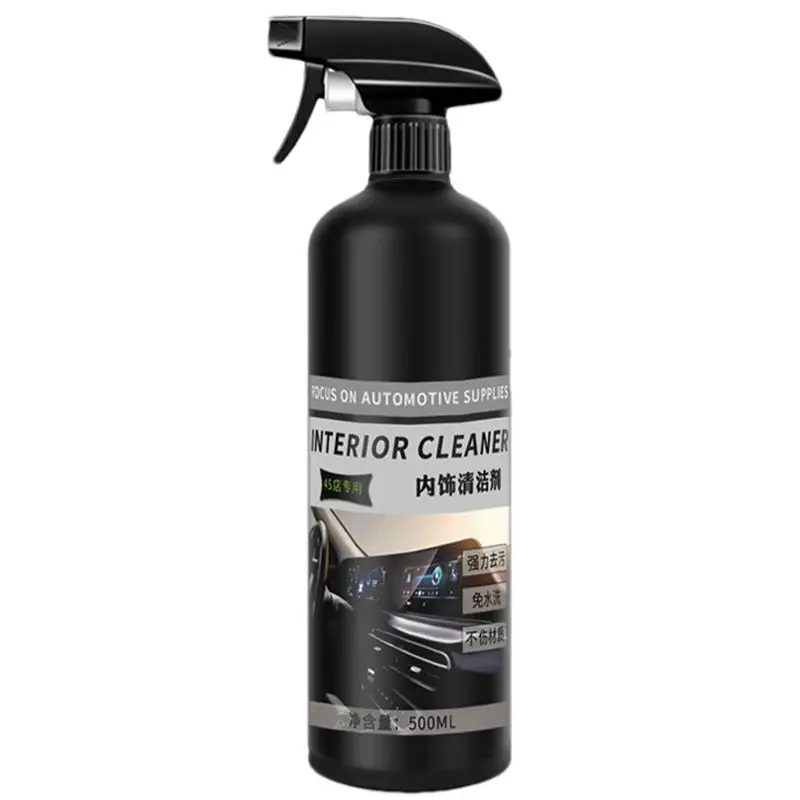 

Car Interior Cleaning Spray Interior Cleaning Spray Car Detailing Cleaner 500ml Automotive Interior Cleaner Dashboard Cleaner