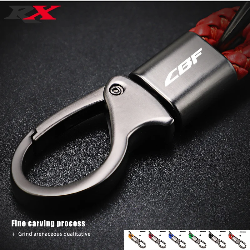 

New For Honda CBF 125 150 250 500 600 600s 1000 CBF600 CBF1000 SA CBF250 CBF500 CBF125 Metal Motorcycle Keychain Key Chain Rings