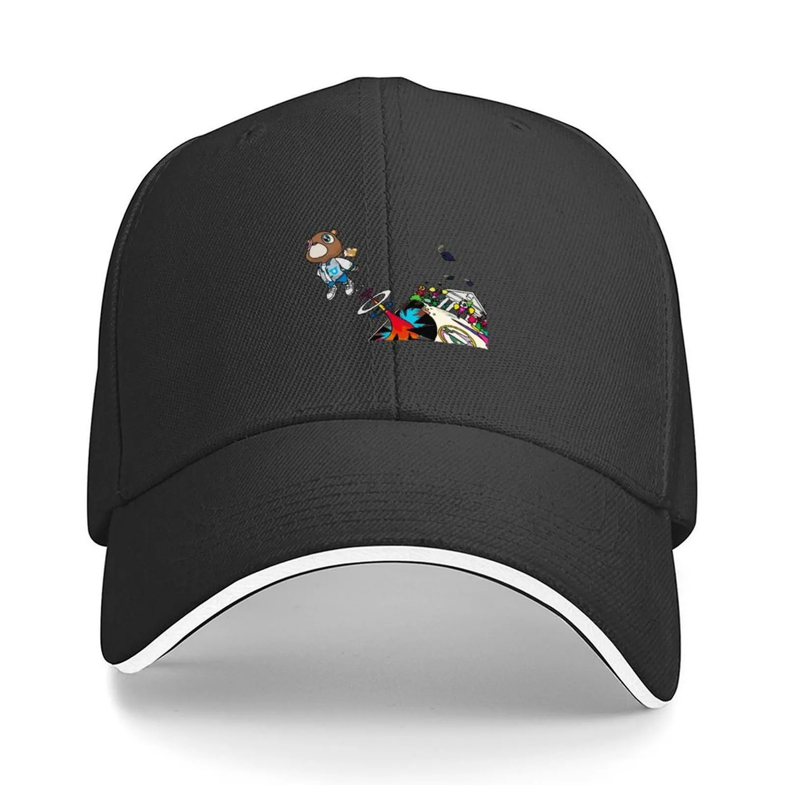 

Kanye Graduation Bear Baseball Cap funny hat Horse Hat winter hats for men Sun Cap Women's Golf Wear Men's