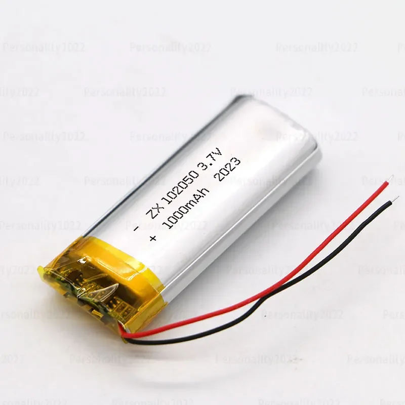 102050 1000mAh baterie litowo-polimerowe 3.7V bateria Lipo do nawigacja GPS DVD Mp3/mp4 sprzęt medyczny