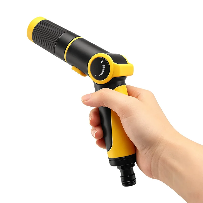 New Multifunctional Nozzle Removable Thick Rod High Pressure Household Watering Garden Various Water Splashes Car Fast Delivery