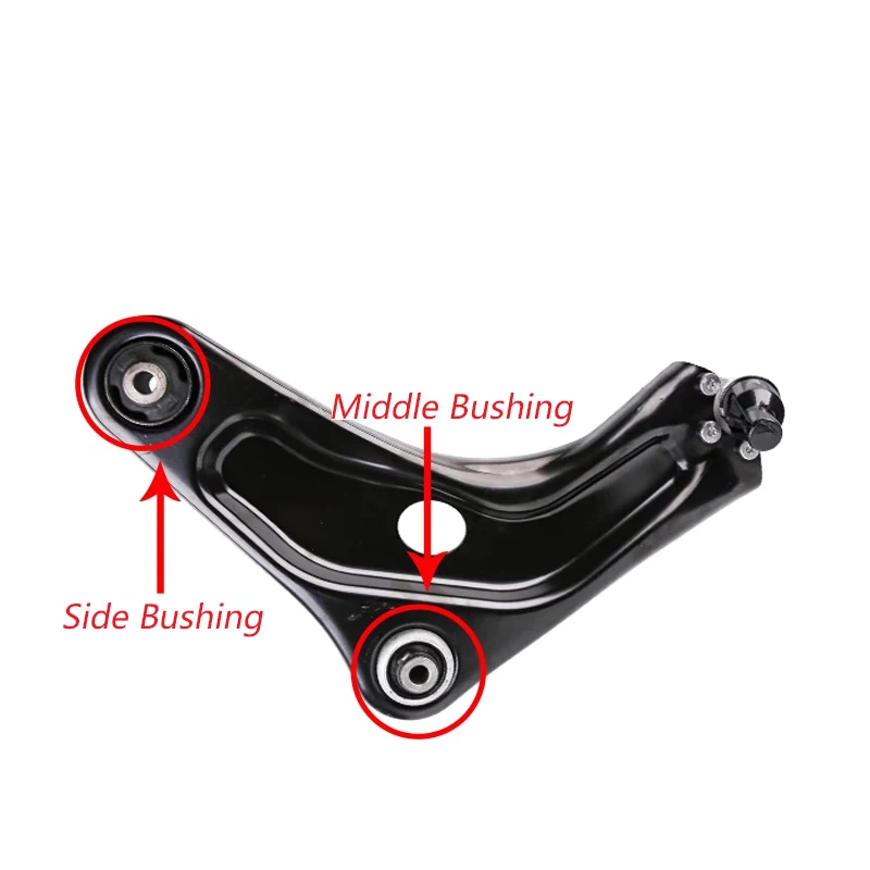 For Peugeot207 208 301 2008 CtiroenC3 C4 C3XR DS3Front triangular arm sleeve hing 9677040580 967705148ed,lower support arm bush