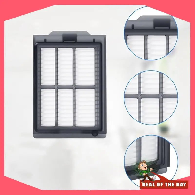 จัดส่งตลอด 24 ชั่วโมง 10PCS เครื่องดูดฝุ่นอุปกรณ์เสริมสําหรับ Irobot Roomba Plus 505 Combo/405 Combo ตัวกรอง HEPA ฝุ่น