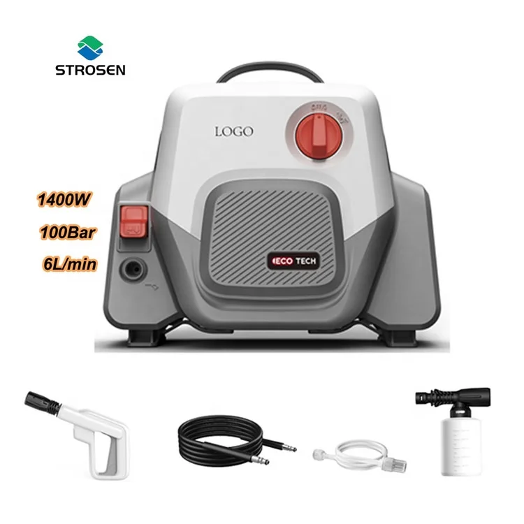 1400W 100bar High Pressure Car Washer Pressure Washer Pump Nozzle for Floor Garden Swimming Pool Car Wash Equipment