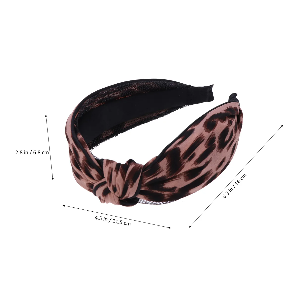 

3 шт., широкая повязка на голову с леопардовым принтом и крестообразным узлом, обруч для волос для женщин, модные аксессуары для волос, удобная повседневная праздничная одежда