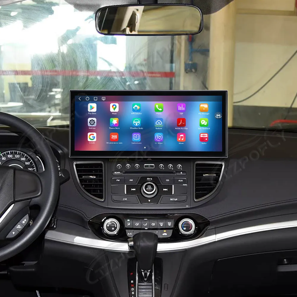 15.8 Inch Android Car Radio For Honda CR-V 4th Gen 2012-2016 Carplay Navigation Autoradio DSP GPS Car Multimedia Video Player 4G