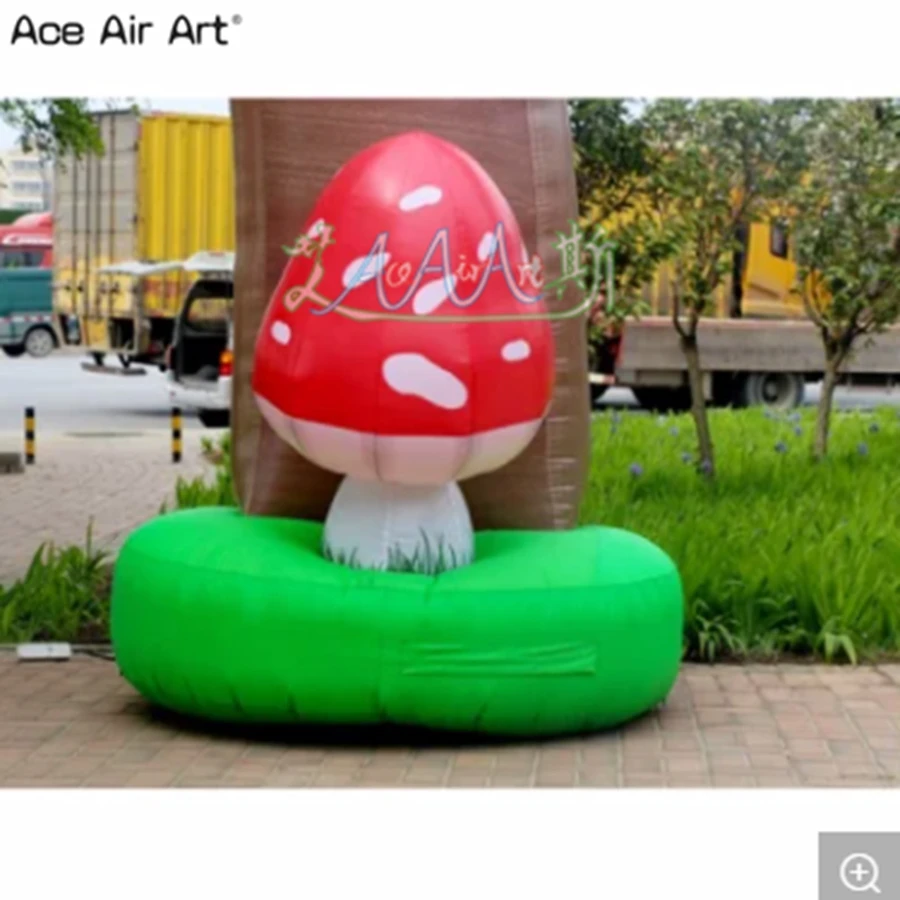 High Quality Inflatable Dead Tree And Mushroom Arch For Outdoor Event Entrance Ace Air Art Manufacturing