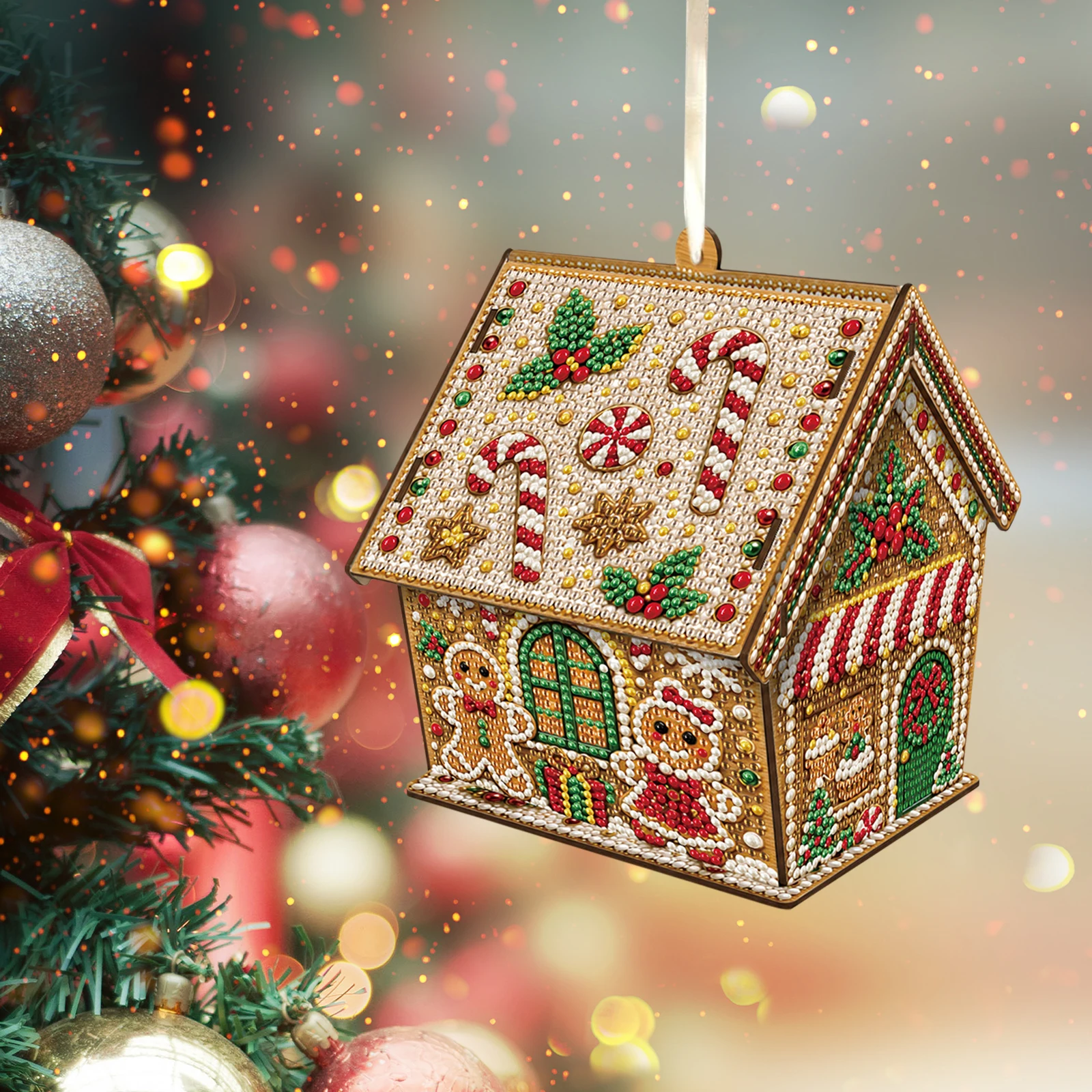Gem Art Wood Cabin Kit DIY Han - Resin Art Wall ulasan dan harga