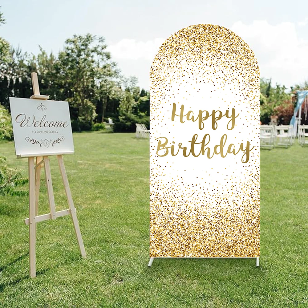 Mochicka مزدوجة الجانب خياطة قوس التصوير خلفية استحمام الطفل كعكة سحق عطلة حفلة أطفال صور خلفية استوديو الدعائم