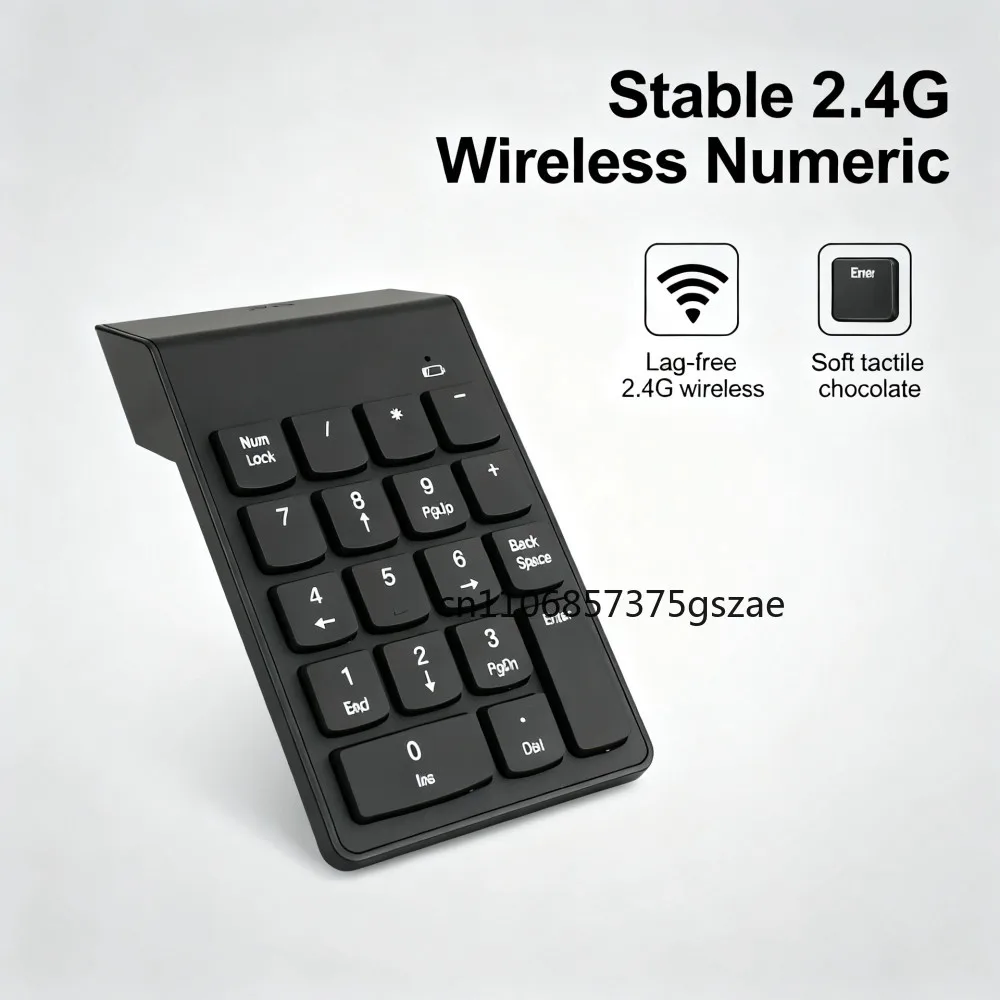 18 Keys Wired Number Keypad And USB 2.4G Mini Number Keypad Digital Keyboard For IMac/MacBook Air/Pro Laptop PC Notebook Desktop