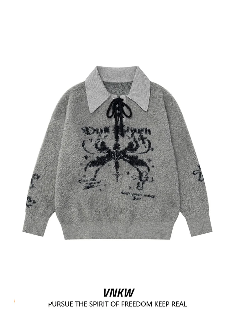 

Мягкий вязаный свитер-кардиган для мужчин, модный повседневный базовый свитер на осень-зиму, в американском стиле