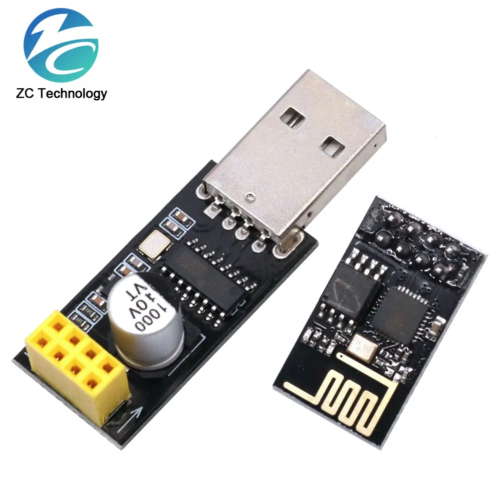 ESP01 Programmer Adapter UART GPIO0 ESP-01 Adaptater ESP8266 CH340G USB to ESP8266 Serial Wireless Wifi Developent Board Module