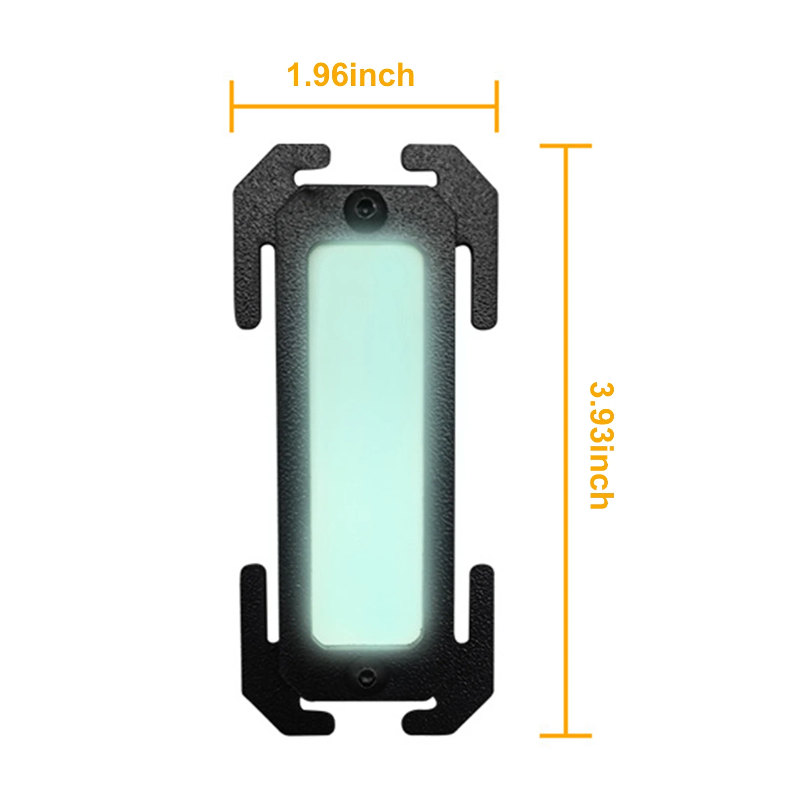 Glow in The Dark Morale Patches Lightweight Reflective Patches Compatible with Standard Molle Webbing for Vest Equipment